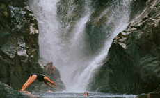 Hike to Big Rock Falls