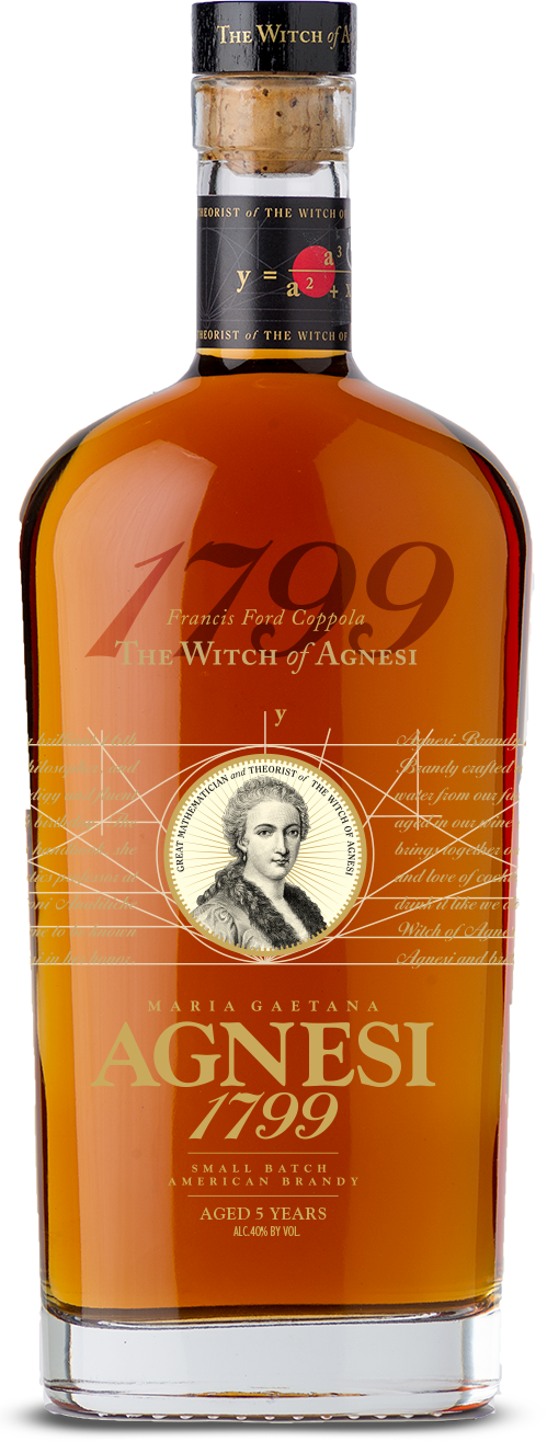 Agnesi 1799 Brandy Bottle shot